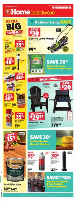 Circulaire Home Hardware 28.04.2022-04.05.2022