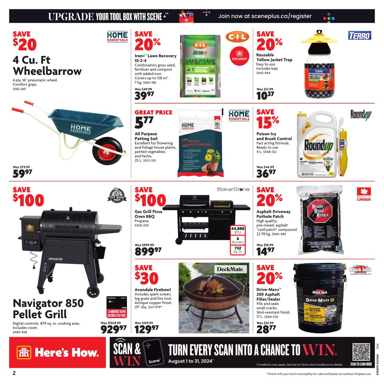 Circulaire Home Hardware 01.08.2024 - 14.08.2024