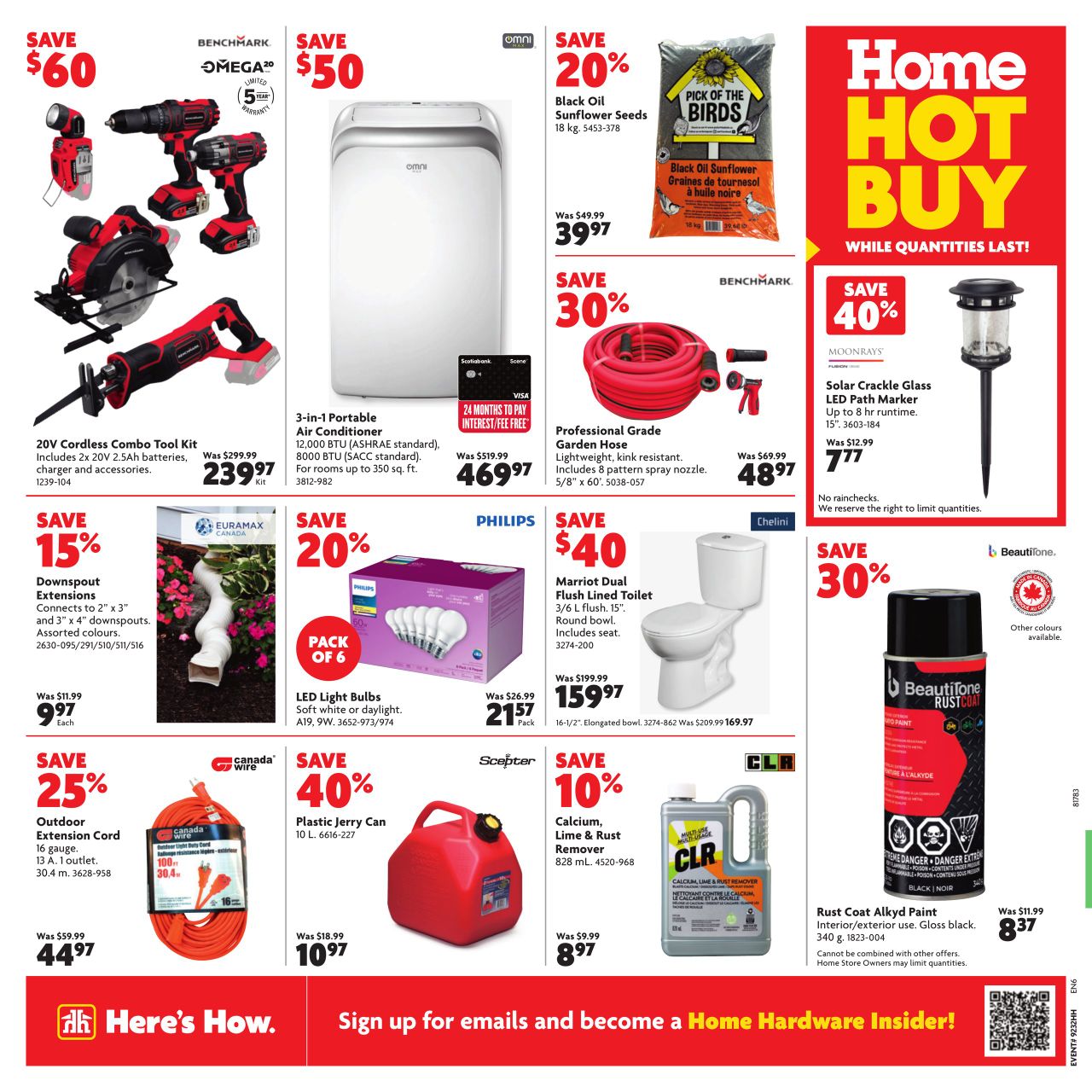 Circulaire Home Hardware 08.08.2024 - 14.08.2024