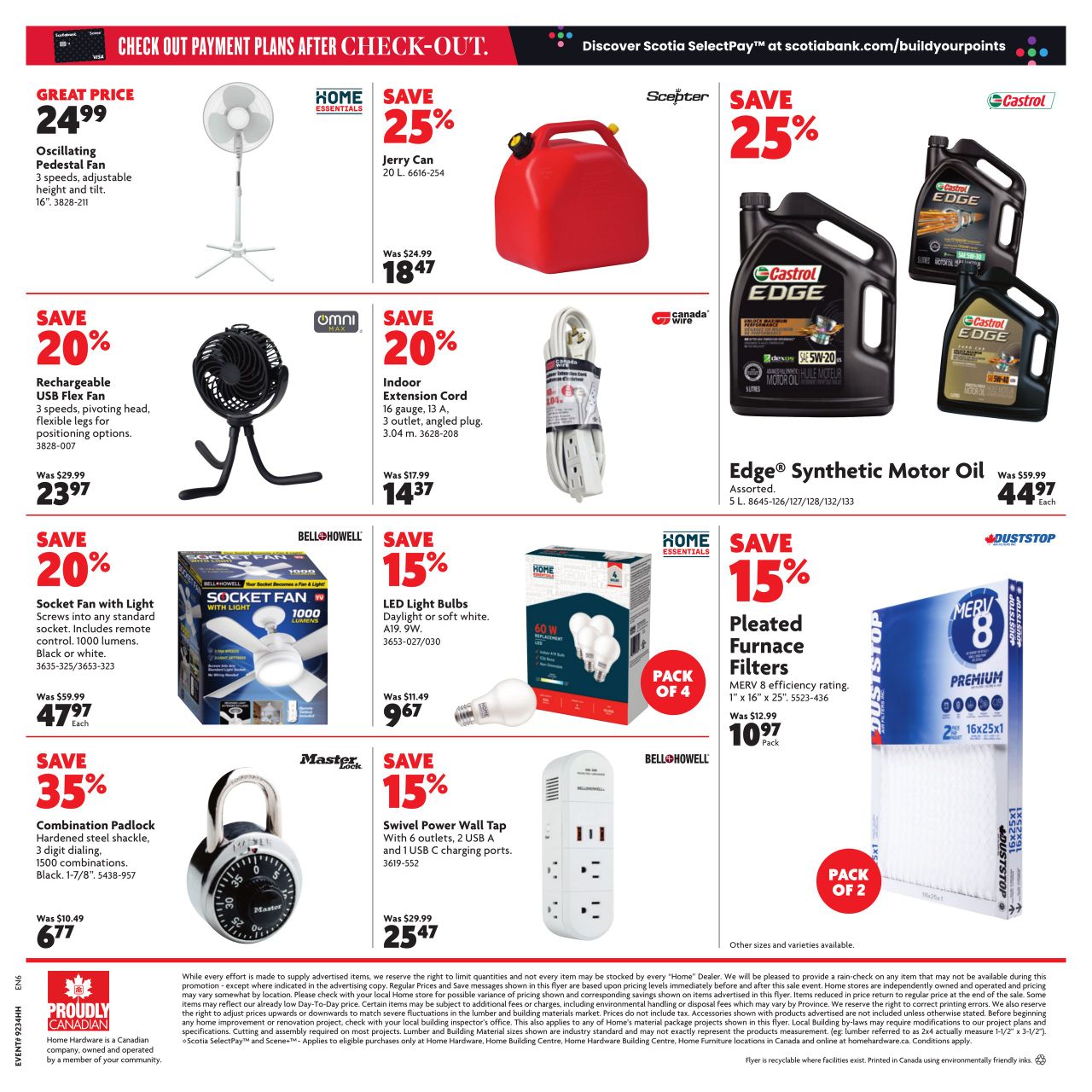 Circulaire Home Hardware 22.08.2024 - 28.08.2024