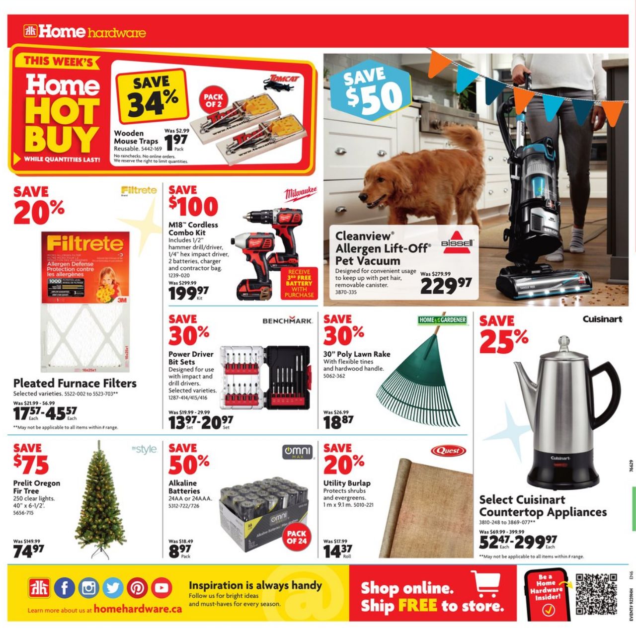 Circulaire Home Hardware 22.09.2022 - 28.09.2022