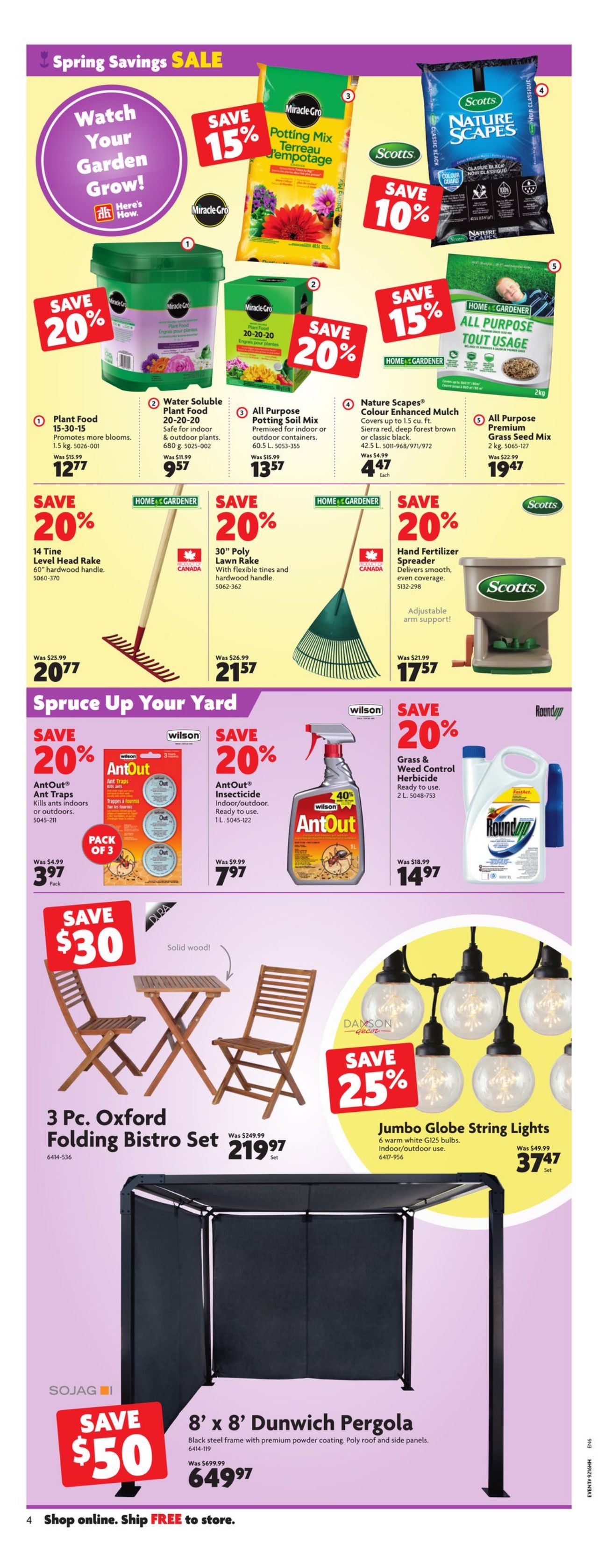 Circulaire Home Hardware 14.04.2022 - 20.04.2022