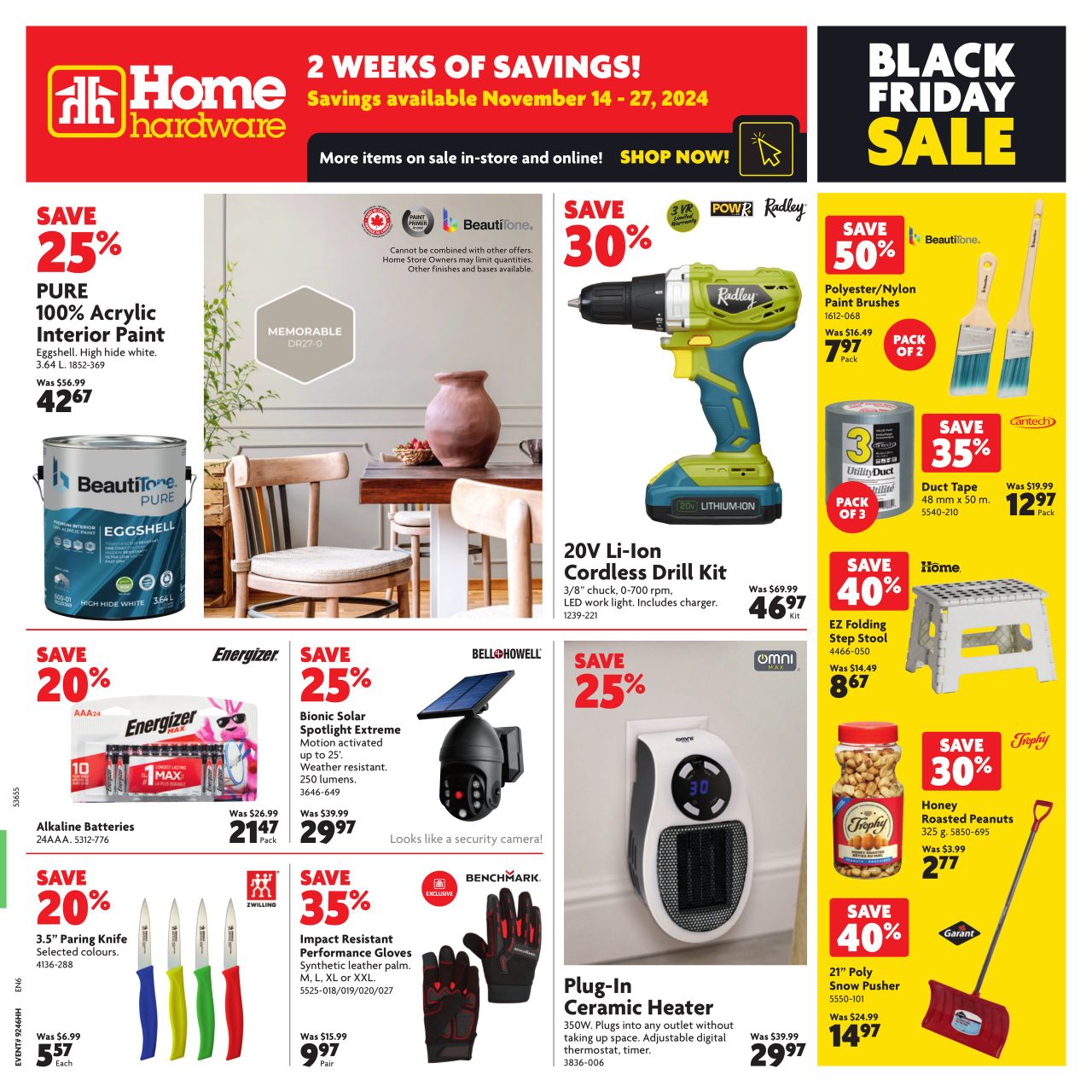 Circulaire Home Hardware 21.11.2024 - 27.11.2024