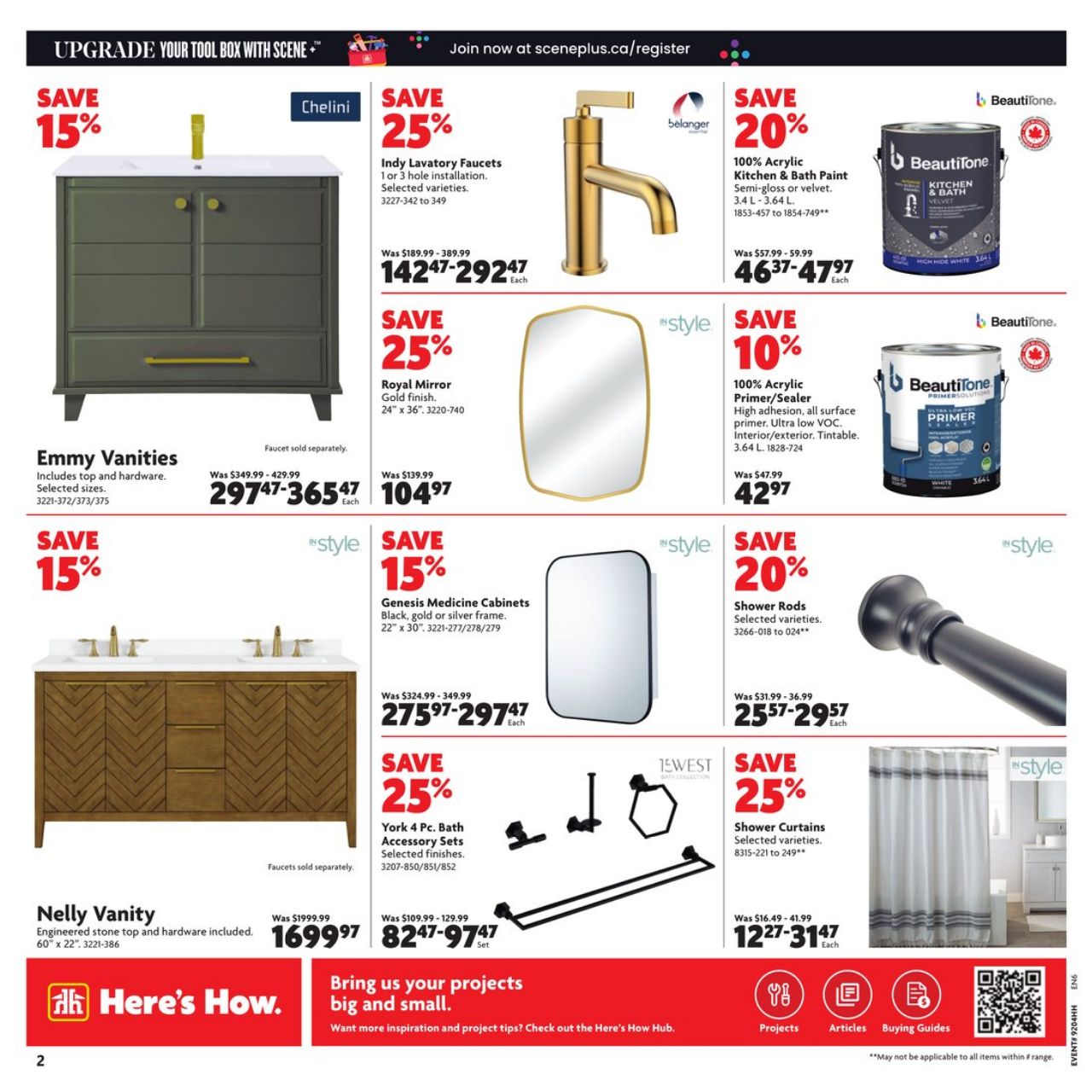 Circulaire Home Hardware 25.01.2024 - 31.01.2024