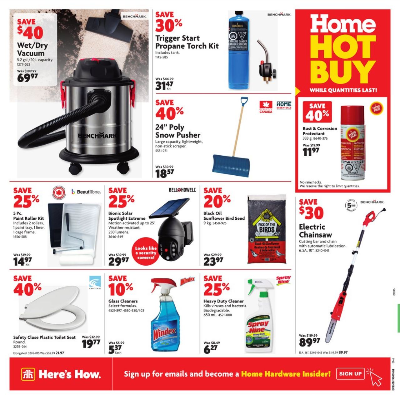 Circulaire Home Hardware 29.02.2024 - 06.03.2024