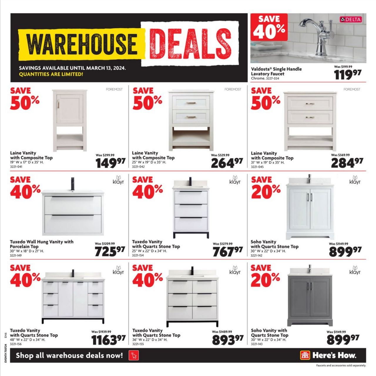 Circulaire Home Hardware 29.02.2024 - 06.03.2024