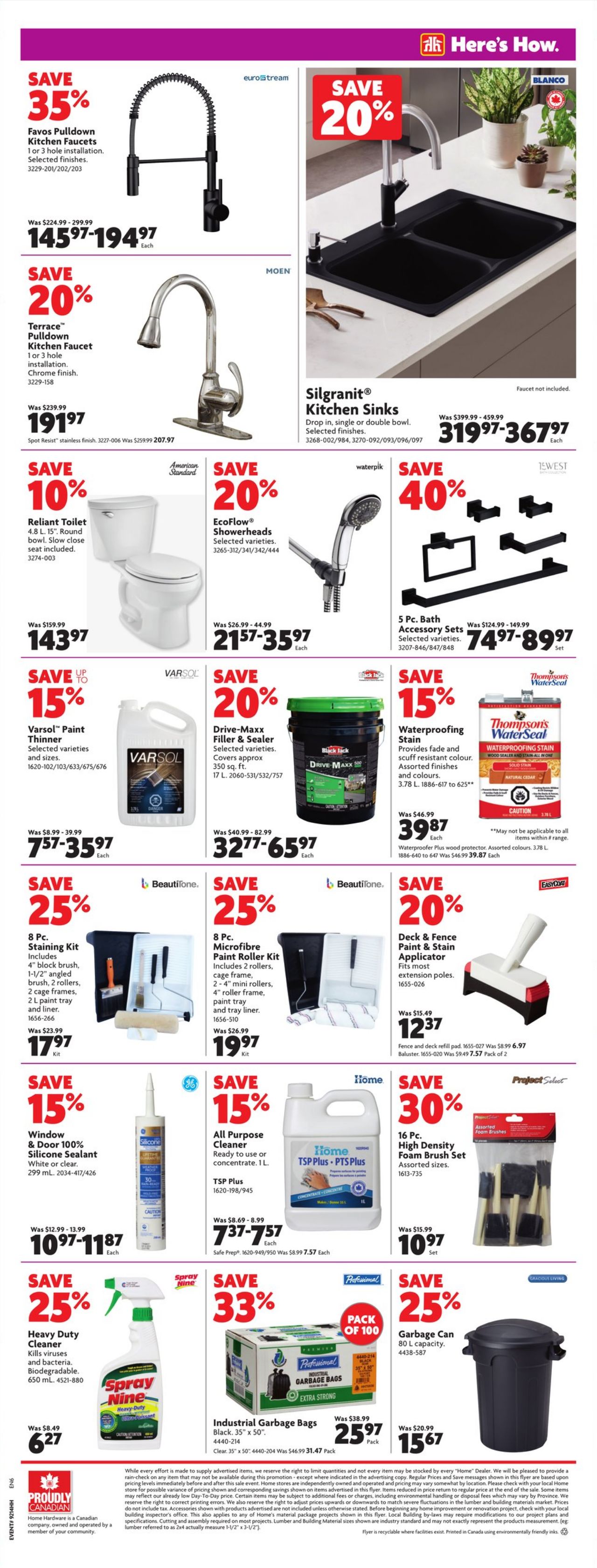 Circulaire Home Hardware 06.04.2023 - 12.04.2023