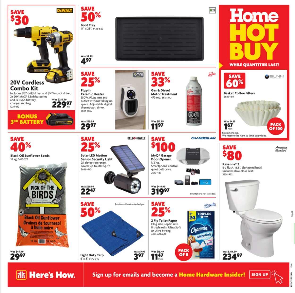 Circulaire Home Hardware 19.12.2024 - 03.01.2025