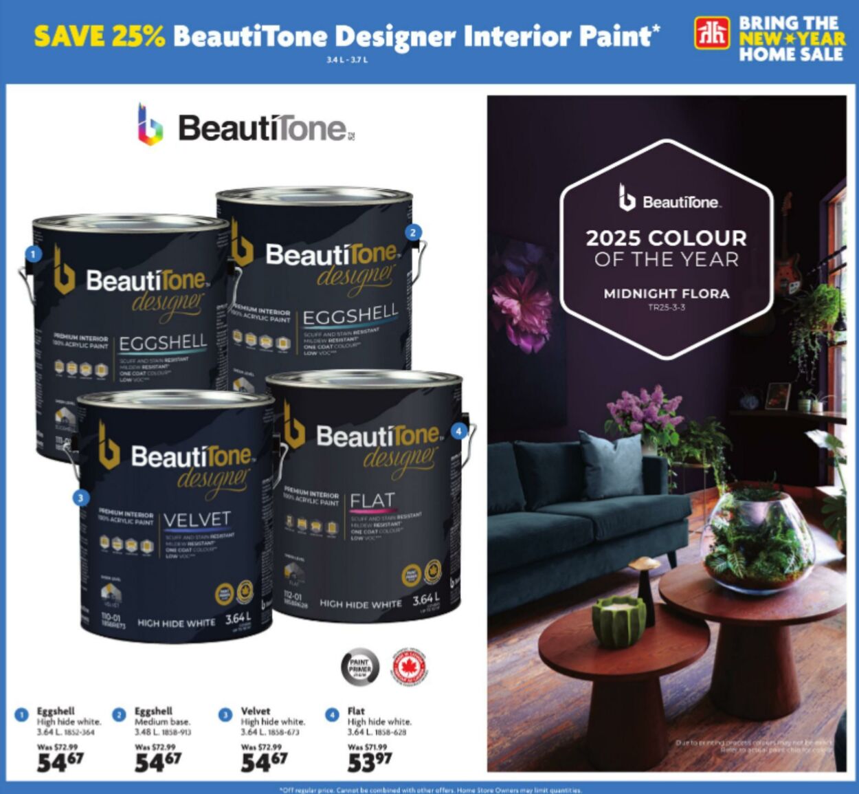 Circulaire Home Hardware 02.01.2025 - 15.01.2025