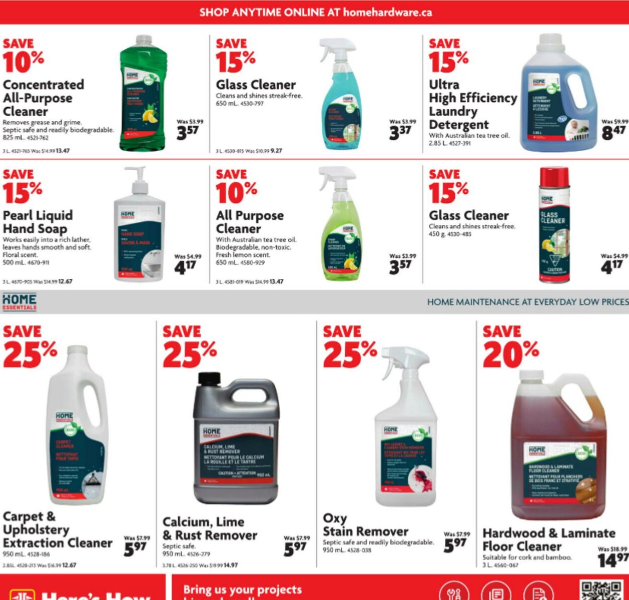 Circulaire Home Hardware 02.01.2025 - 15.01.2025