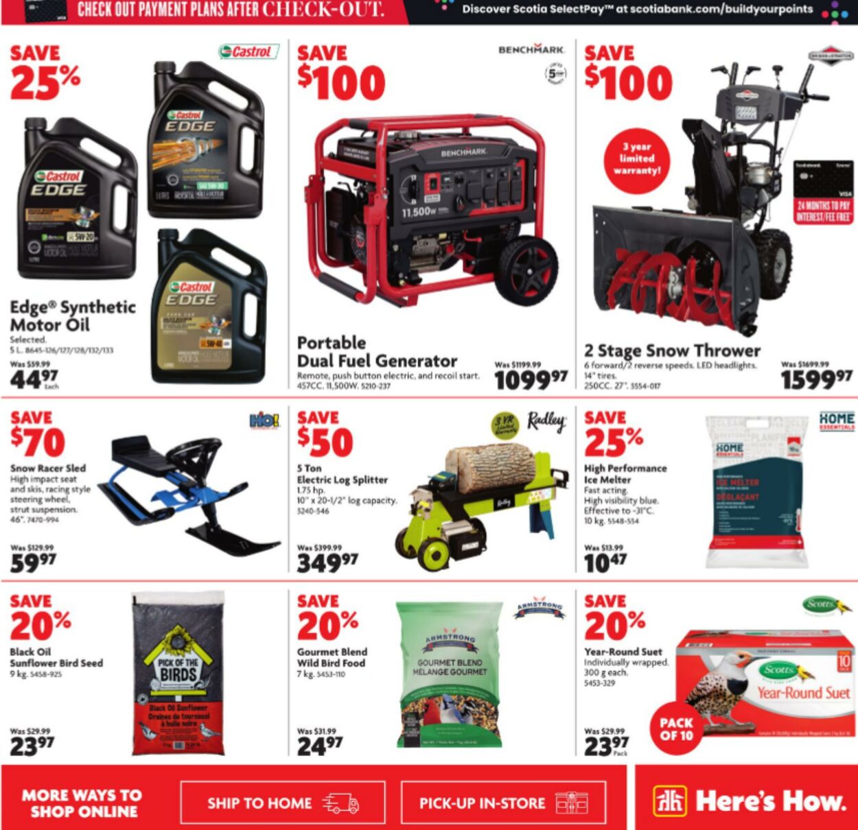 Circulaire Home Hardware 02.01.2025 - 15.01.2025