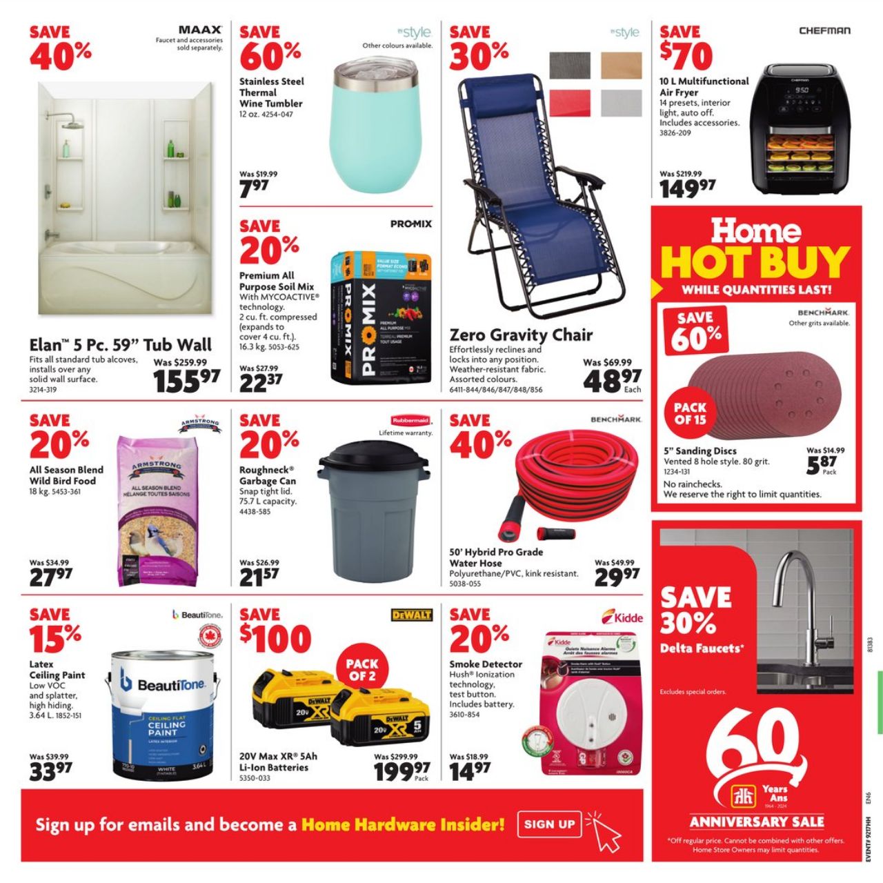 Circulaire Home Hardware 25.04.2024 - 08.06.2024