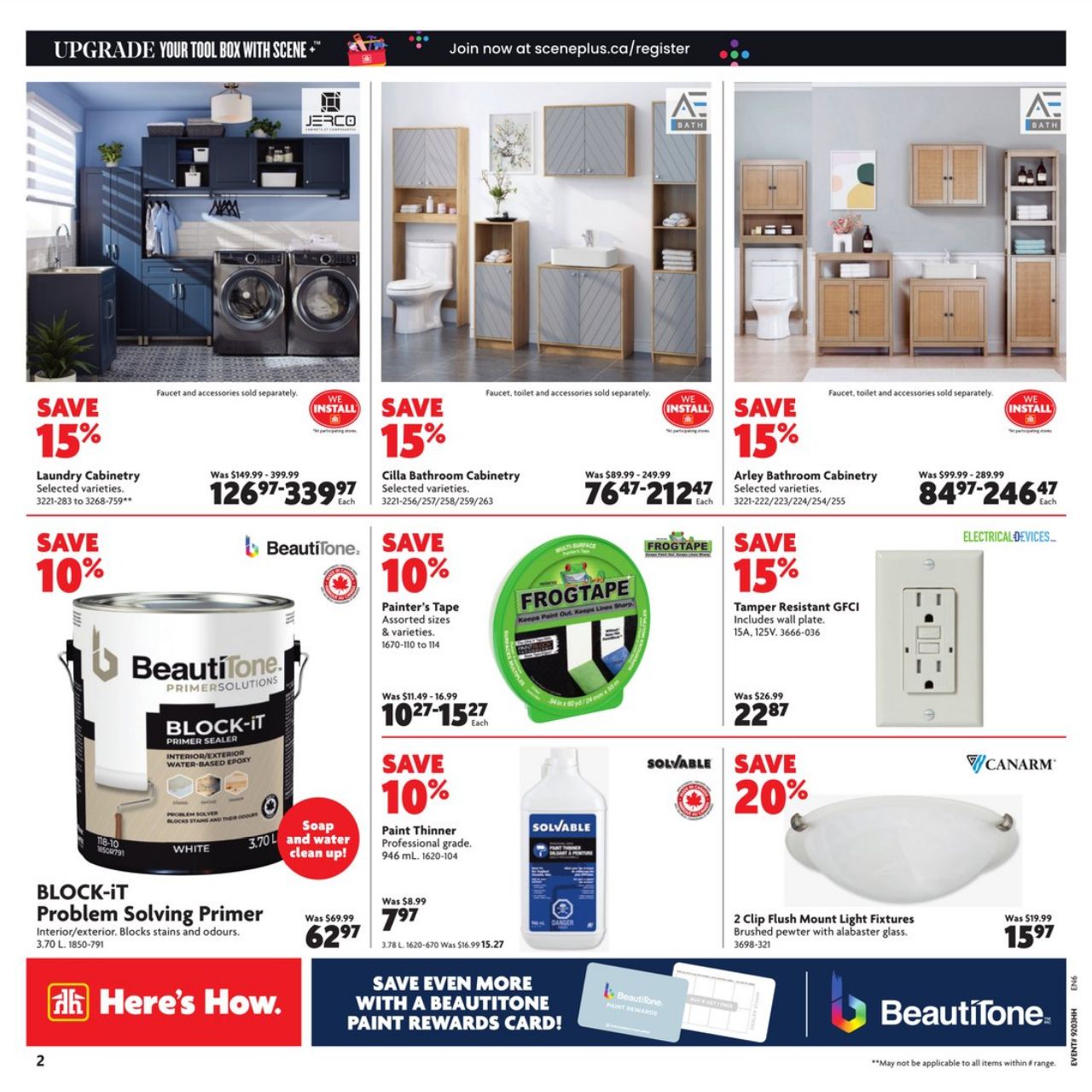 Circulaire Home Hardware 18.01.2024 - 24.01.2024