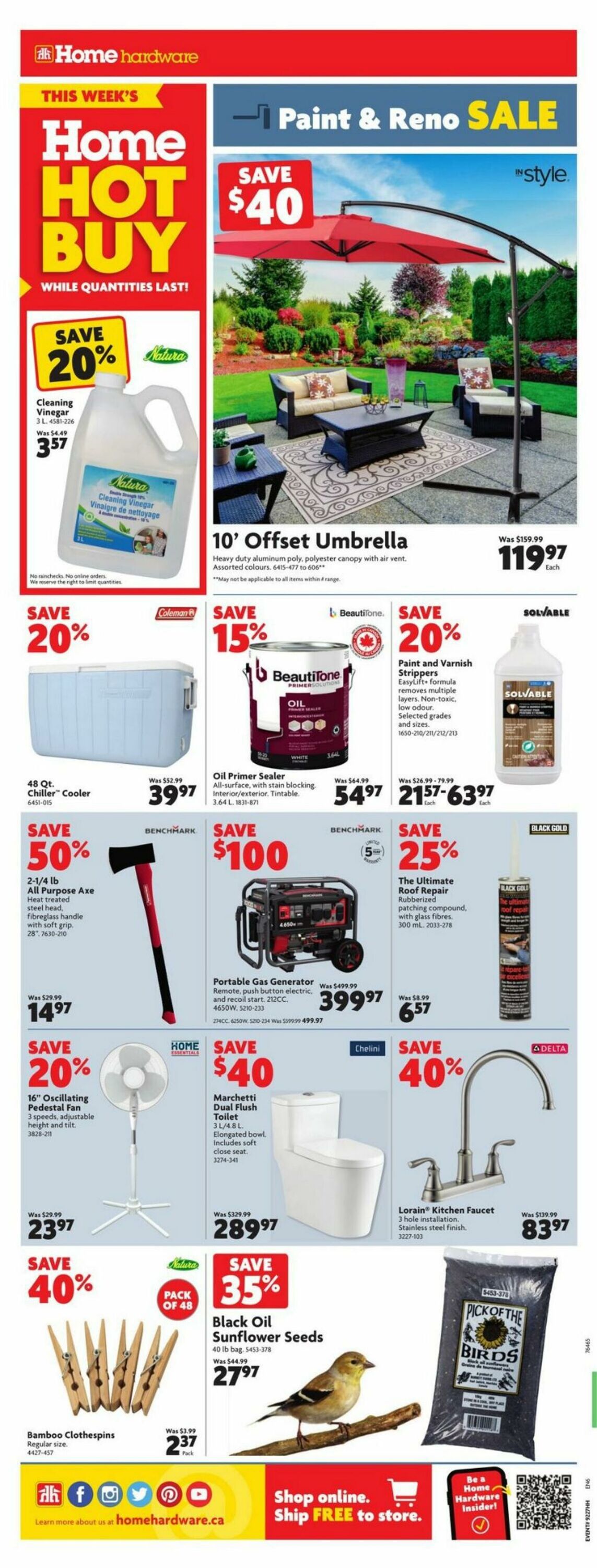 Circulaire Home Hardware 30.06.2022 - 06.07.2022