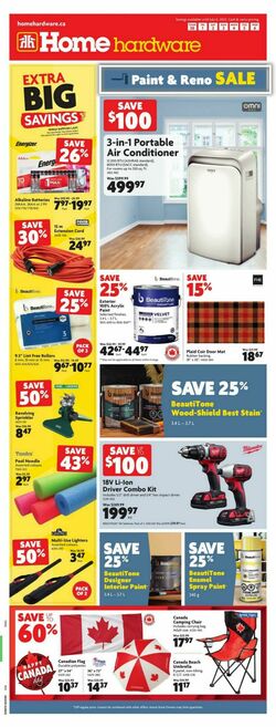 Circulaire Home Hardware 30.06.2022-06.07.2022