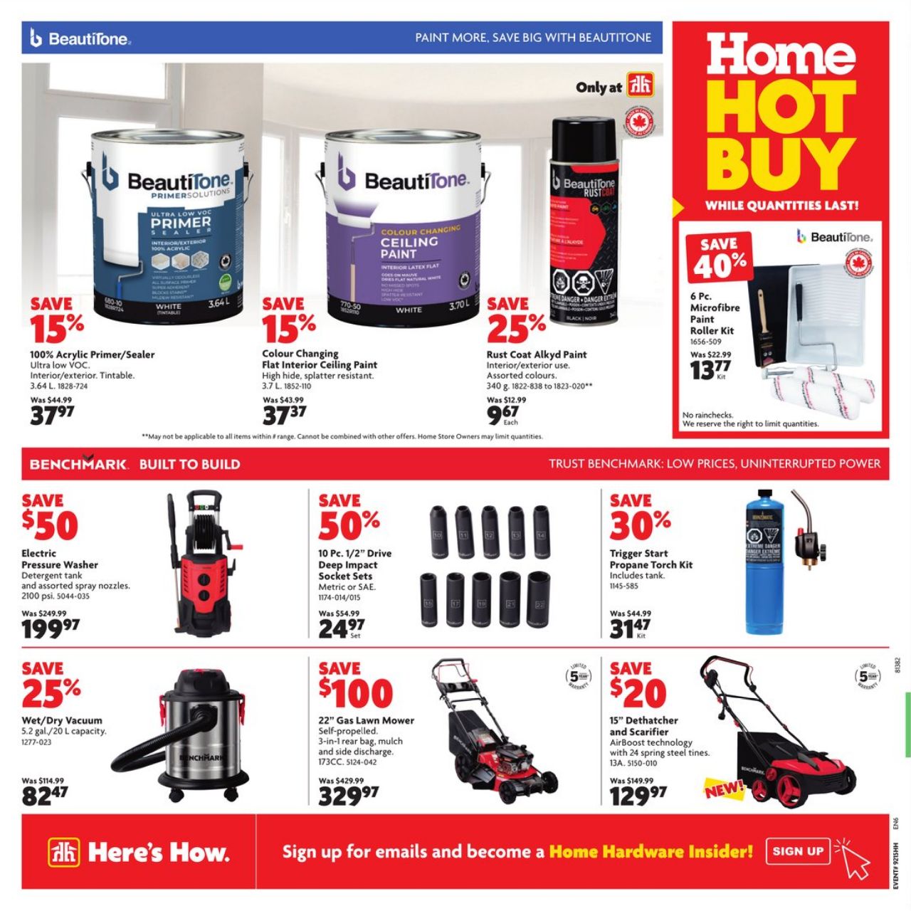 Circulaire Home Hardware 11.04.2024 - 24.04.2024