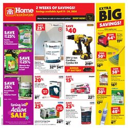 Circulaire Home Hardware 13.04.2023 - 26.04.2023