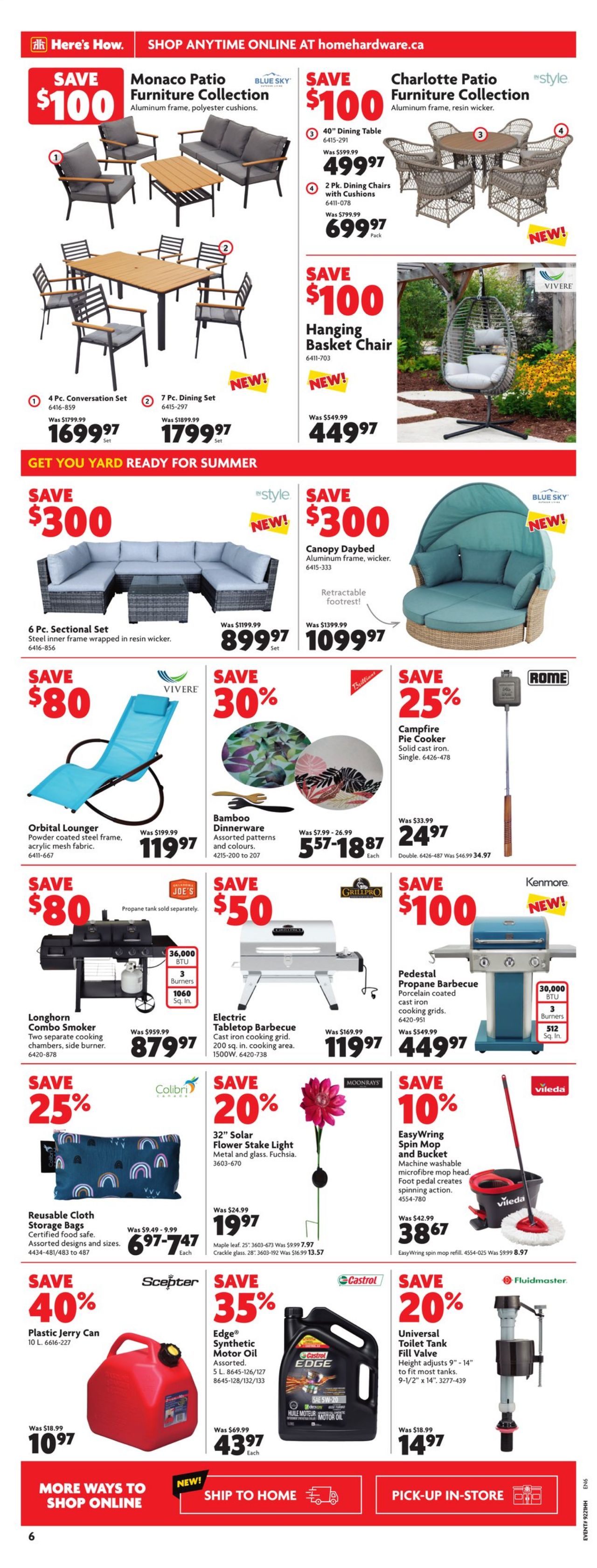 Circulaire Home Hardware 25.05.2023 - 31.05.2023