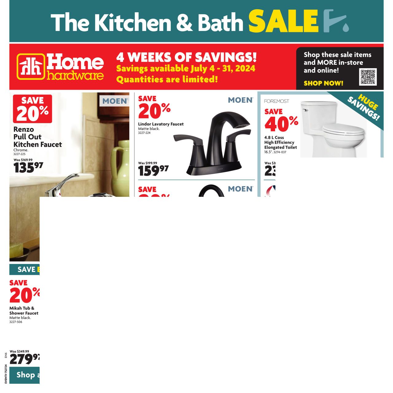 Circulaire Home Hardware 18.07.2024 - 31.07.2024