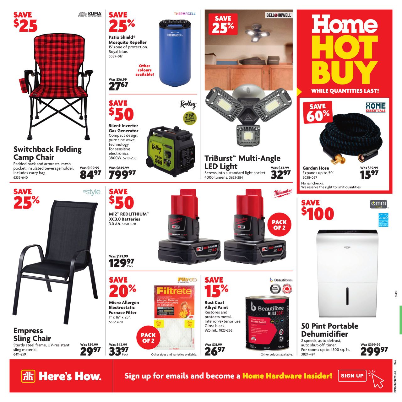 Circulaire Home Hardware 18.07.2024 - 31.07.2024