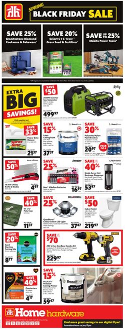 Circulaire Home Hardware 16.03.2023 - 29.03.2023