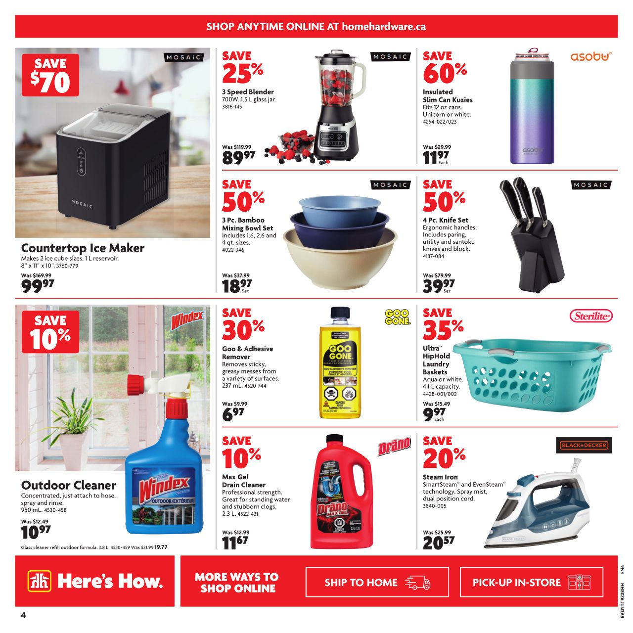 Circulaire Home Hardware 11.07.2024 - 17.07.2024