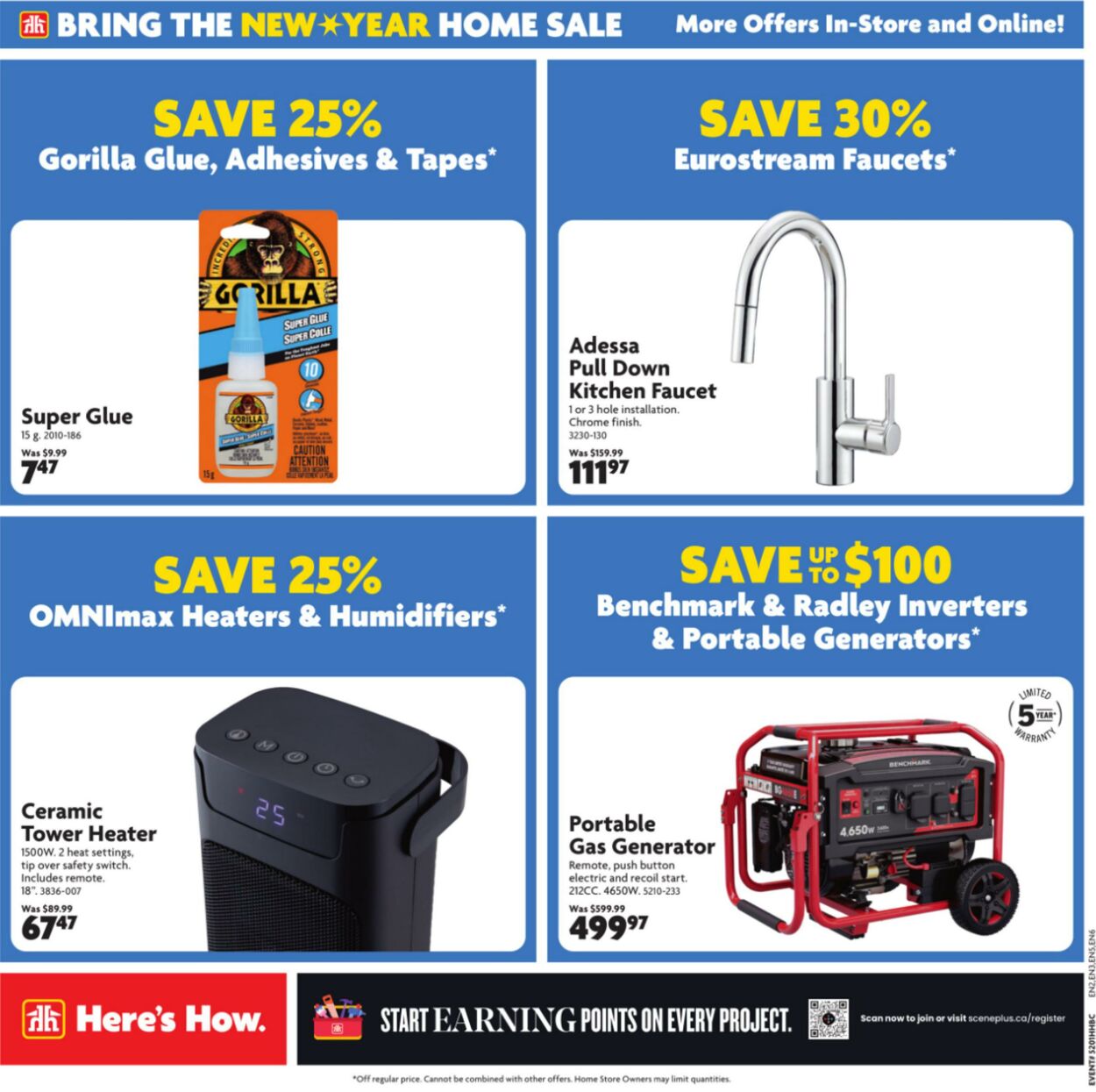 Circulaire Home Hardware 16.01.2025 - 29.01.2025