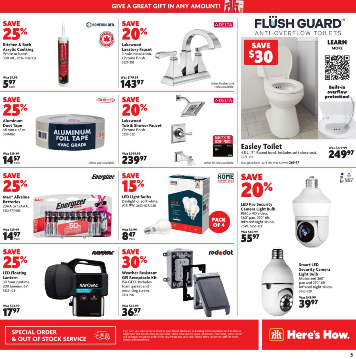 Circulaire Home Hardware 16.01.2025 - 29.01.2025