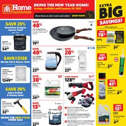 Circulaire Home Hardware 02.01.2025 - 15.01.2025