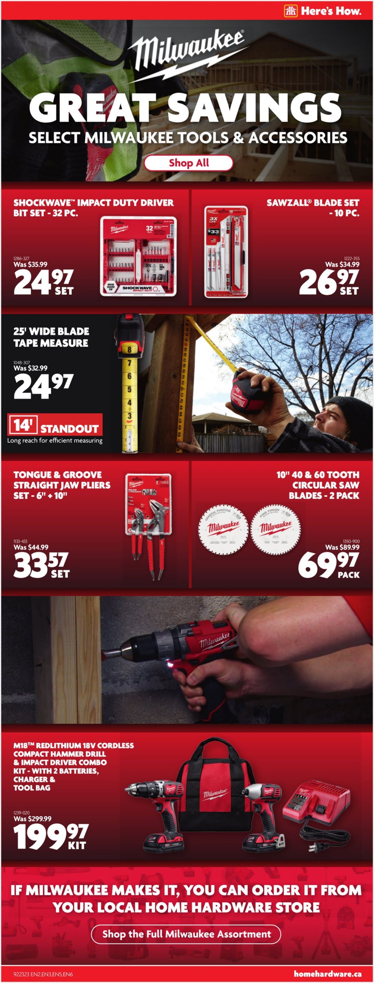 Circulaire Home Hardware 08.06.2023 - 14.06.2023