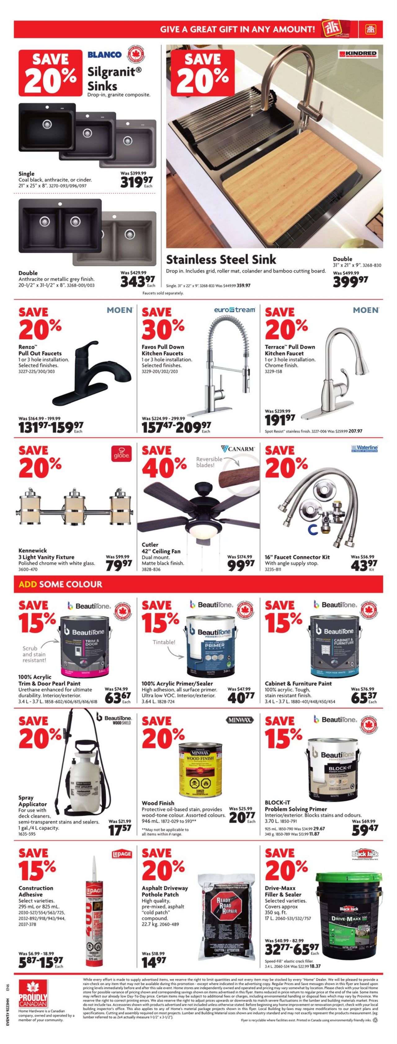 Circulaire Home Hardware 08.06.2023 - 14.06.2023