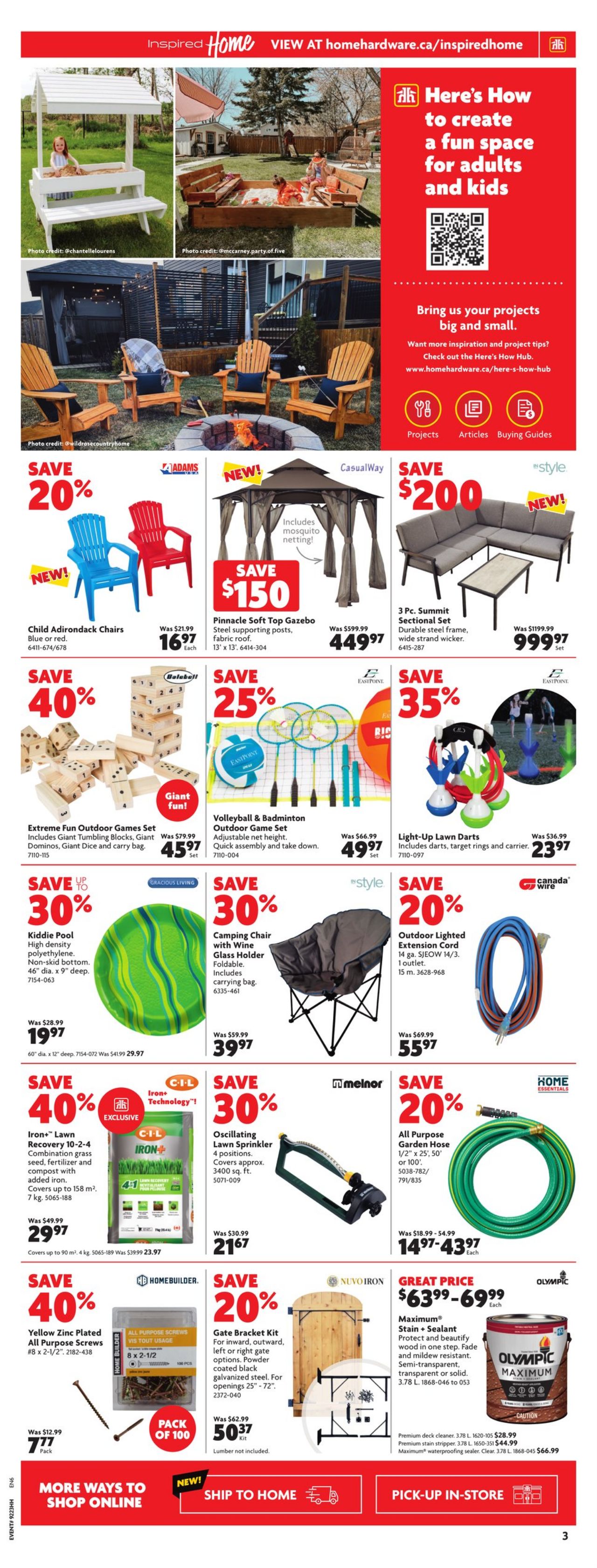 Circulaire Home Hardware 08.06.2023 - 14.06.2023