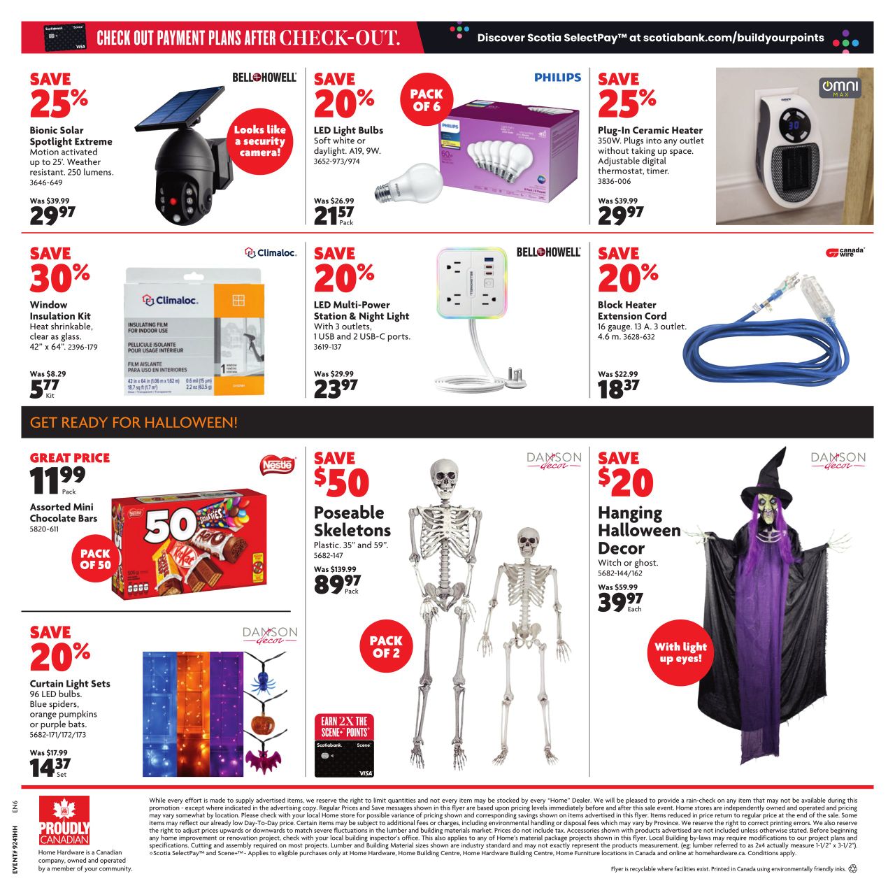 Circulaire Home Hardware 10.10.2024 - 16.10.2024