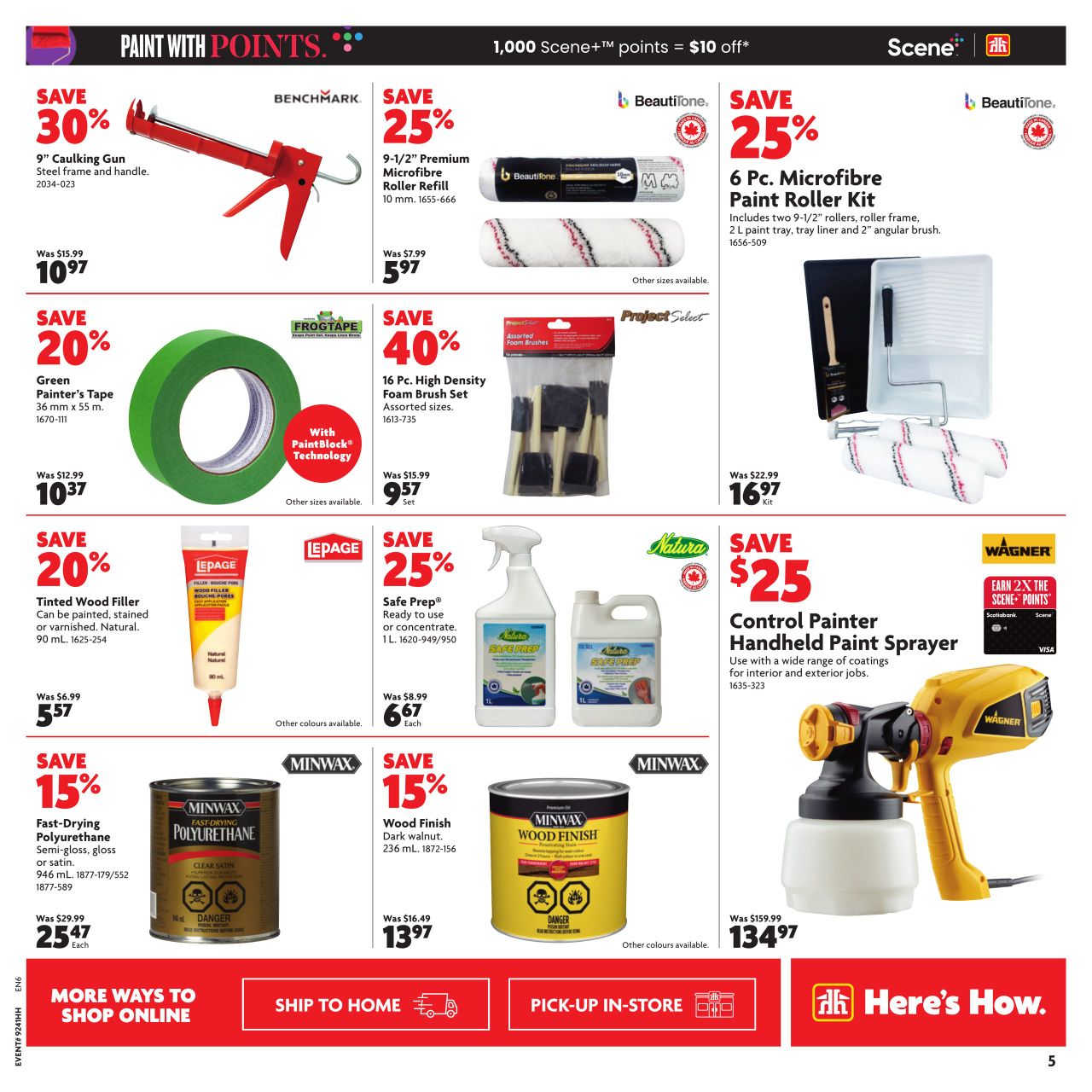 Circulaire Home Hardware 10.10.2024 - 16.10.2024