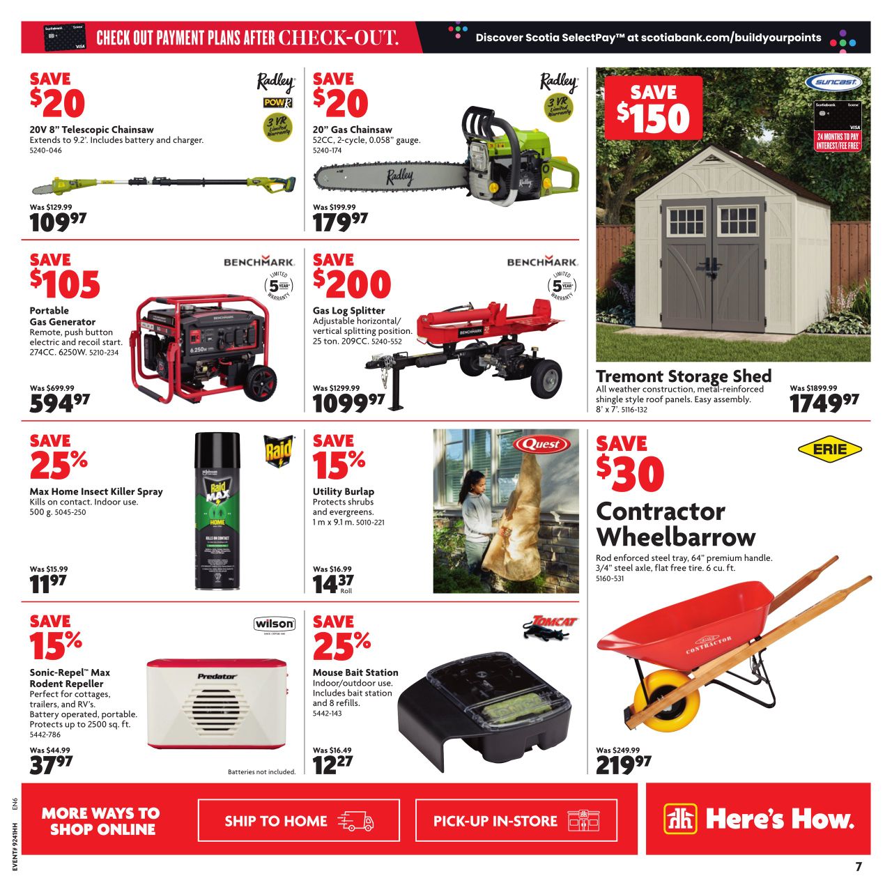 Circulaire Home Hardware 10.10.2024 - 16.10.2024