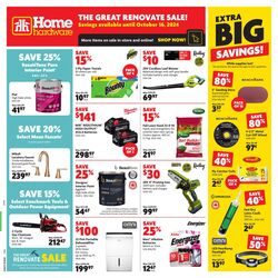 Circulaire Home Hardware 24.10.2024 - 30.10.2024