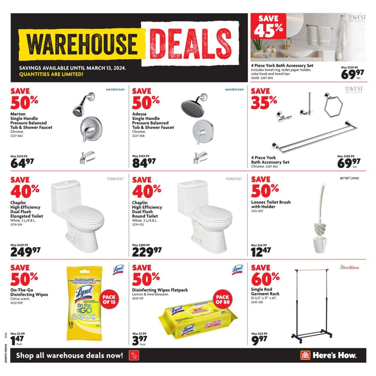 Circulaire Home Hardware 15.02.2024 - 21.02.2024