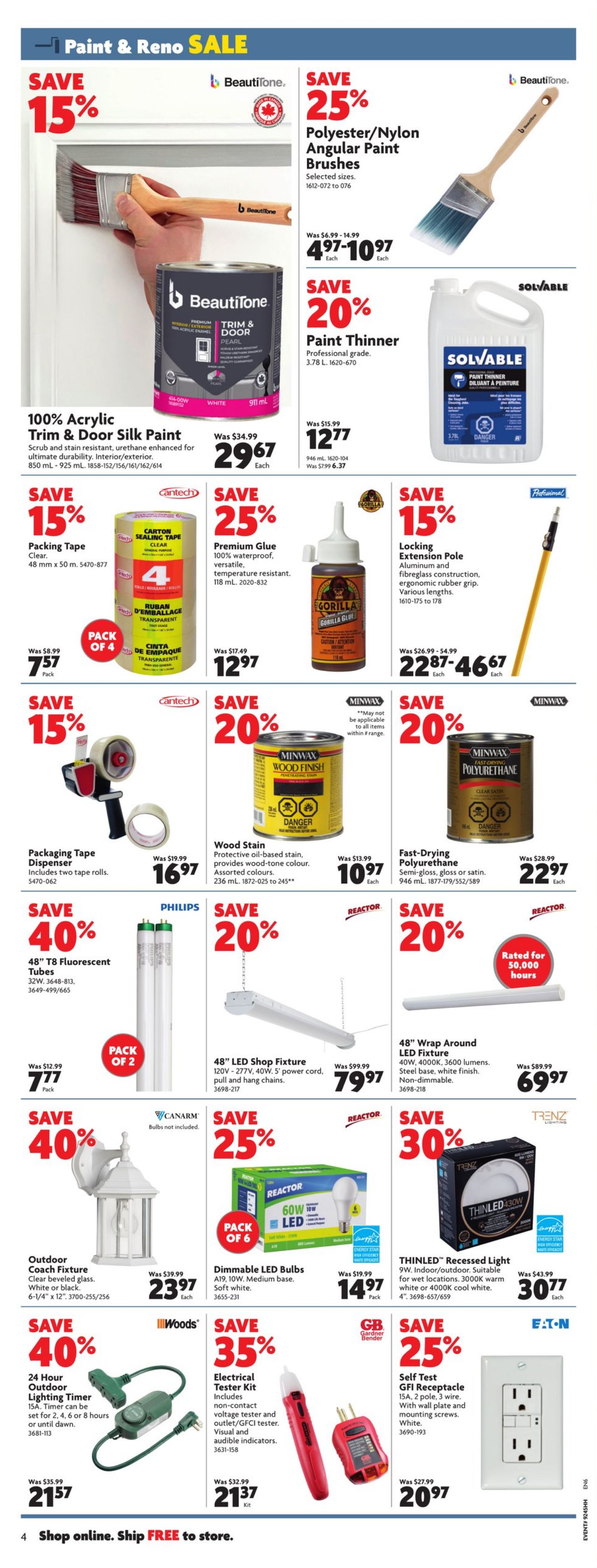 Circulaire Home Hardware 03.11.2022 - 09.11.2022