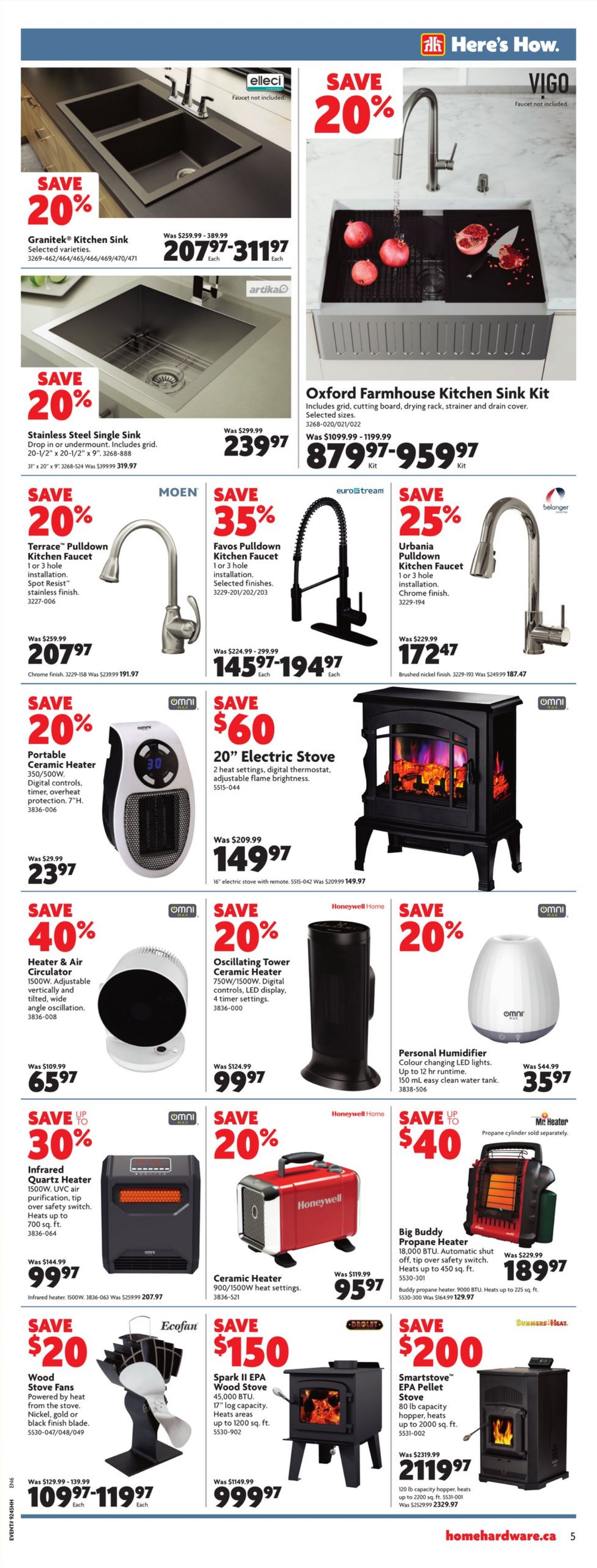 Circulaire Home Hardware 03.11.2022 - 09.11.2022