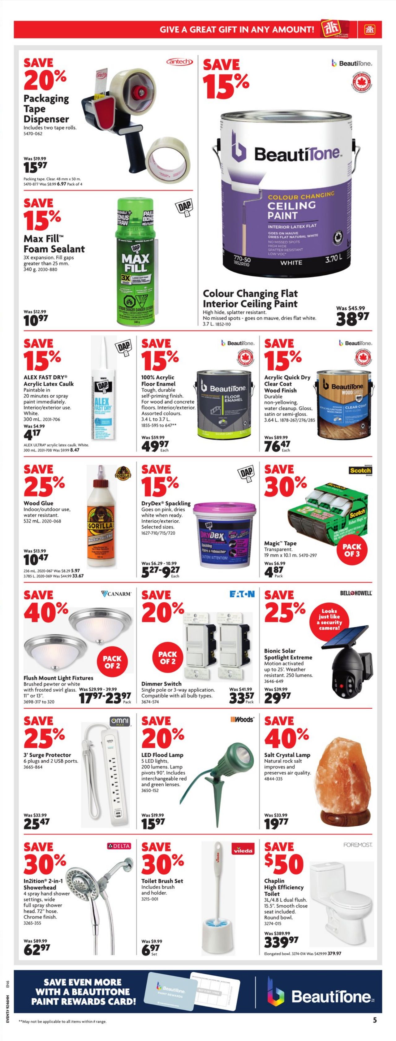 Circulaire Home Hardware 16.11.2023 - 22.11.2023