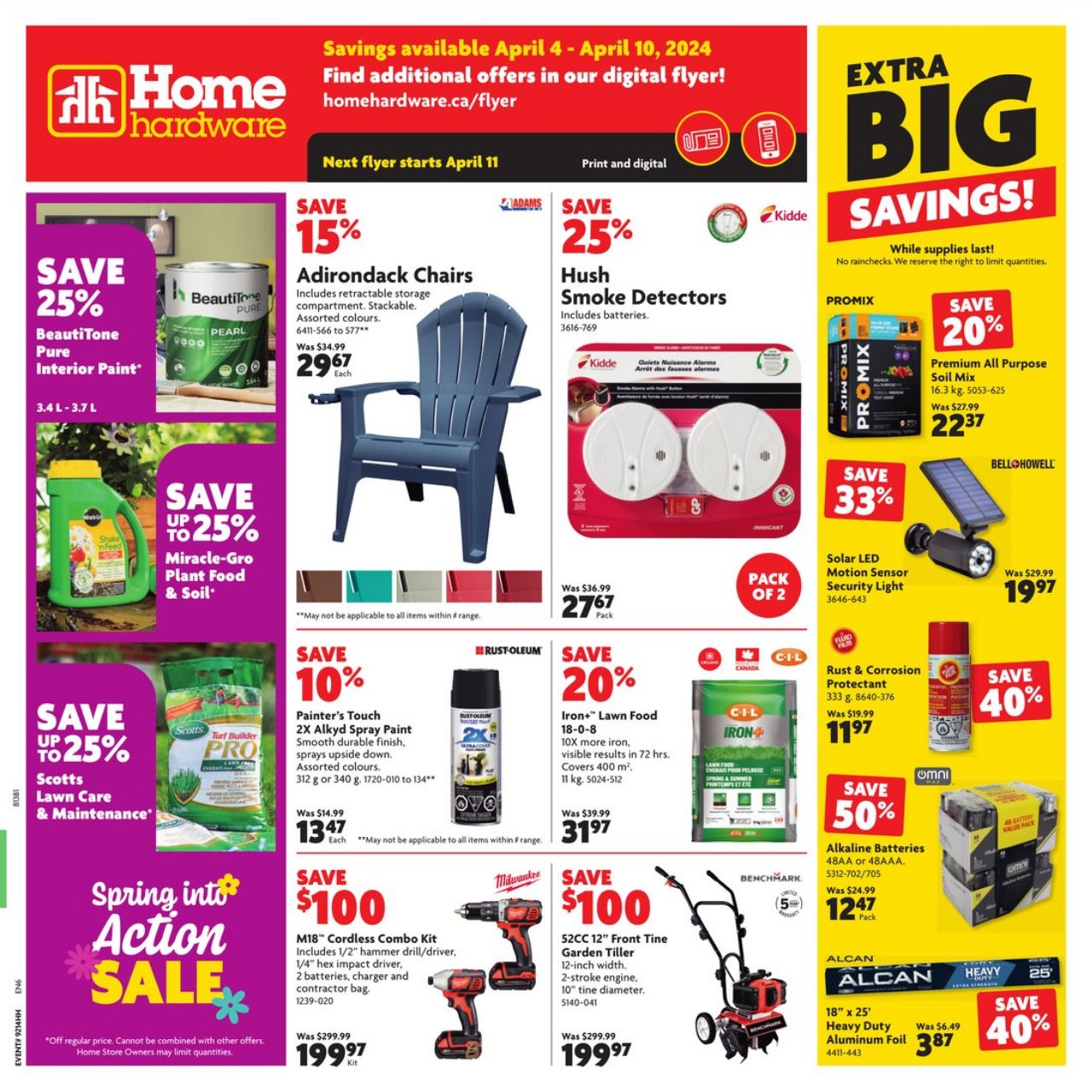 Circulaire Home Hardware 04.04.2024 - 10.04.2024