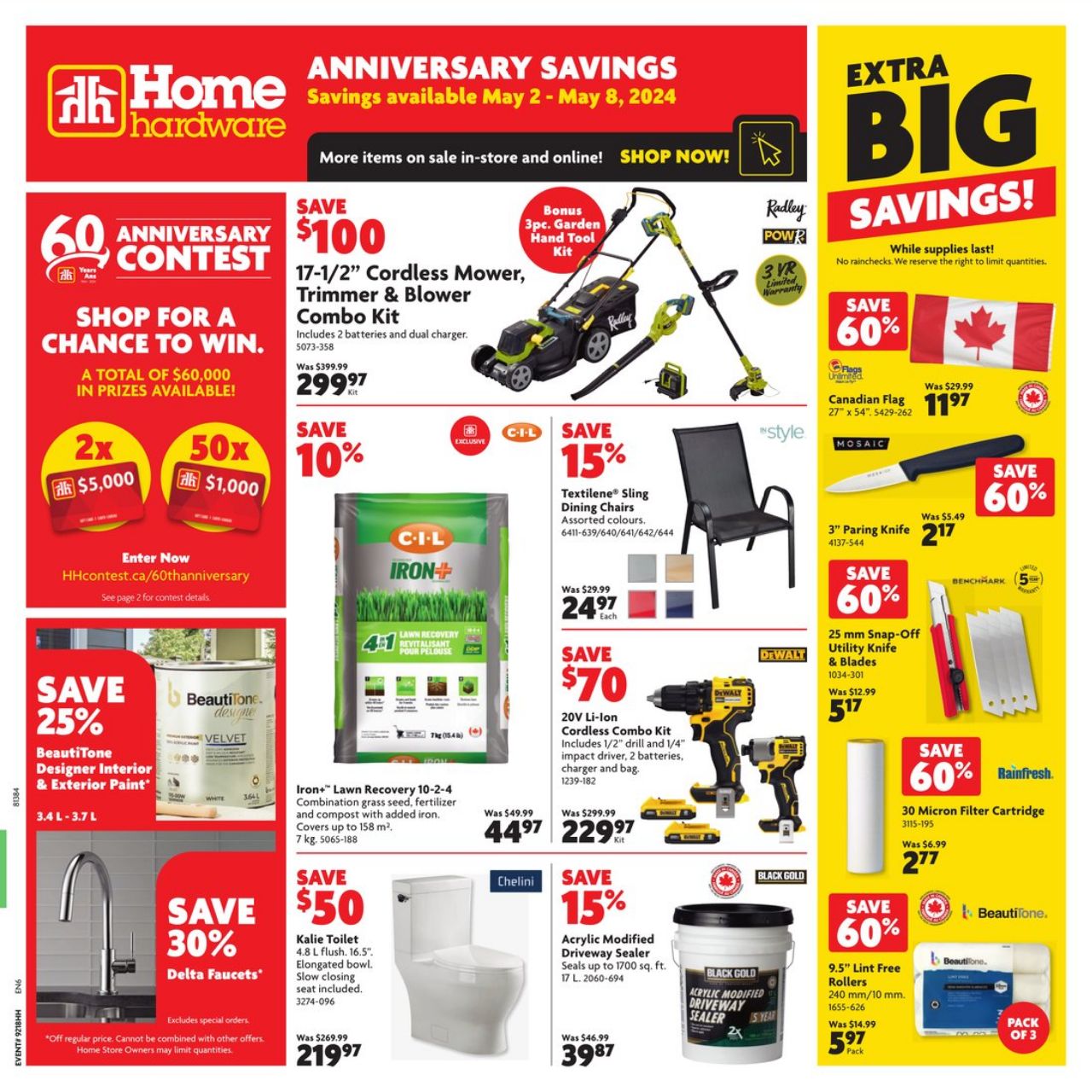 Circulaire Home Hardware 02.05.2024 - 08.05.2024