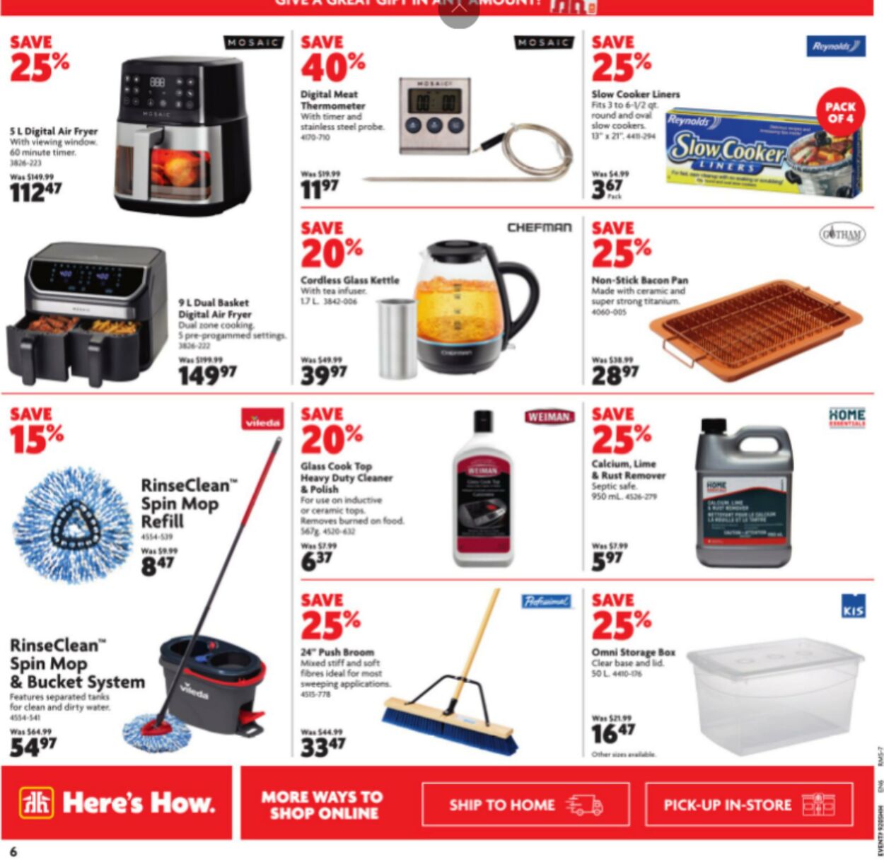 Circulaire Home Hardware 29.01.2025 - 12.02.2025