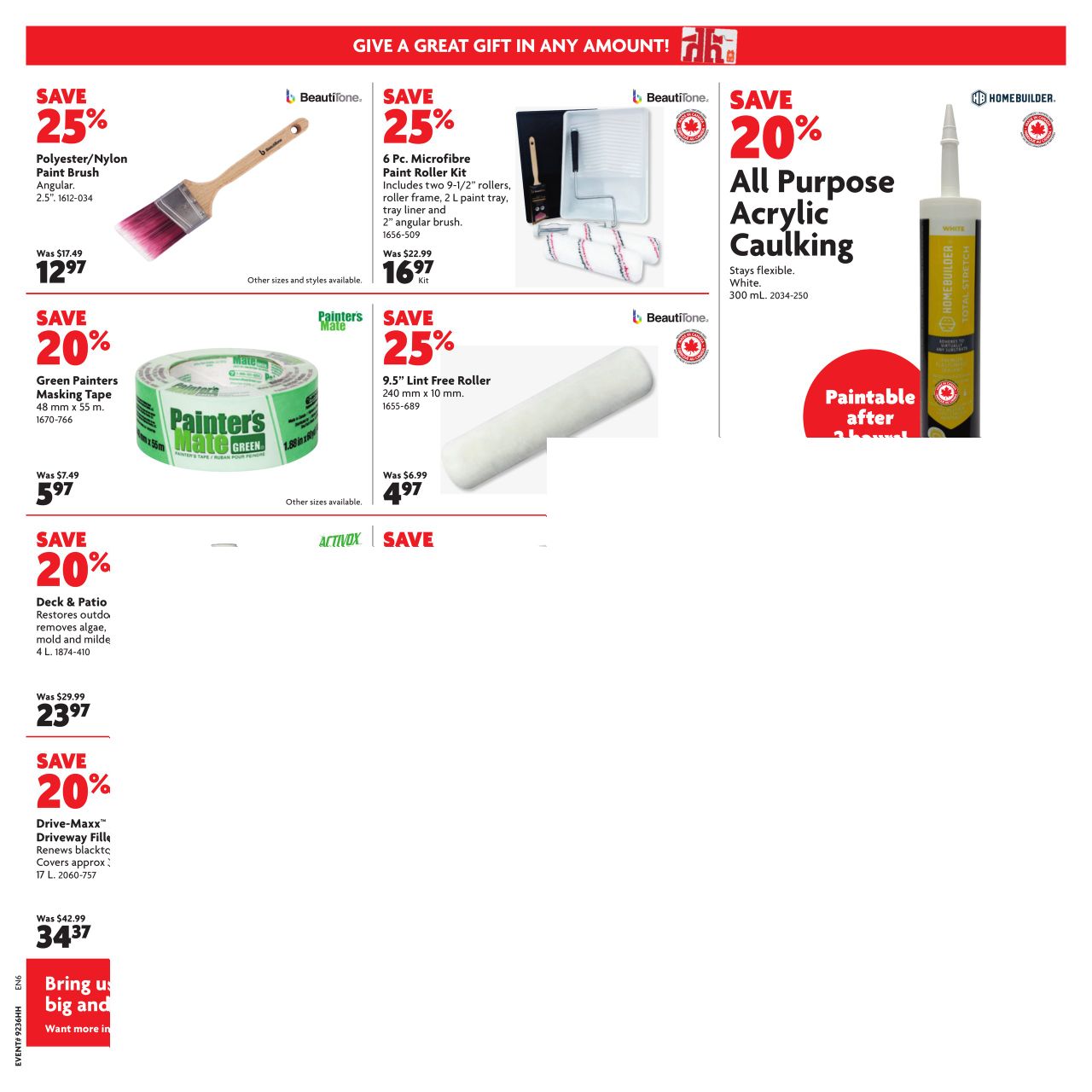 Circulaire Home Hardware 05.09.2024 - 11.09.2024