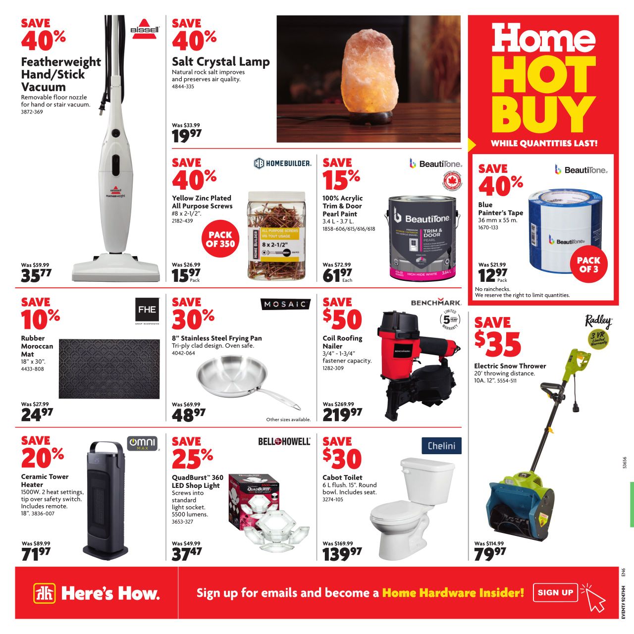 Circulaire Home Hardware 21.11.2024 - 27.11.2024