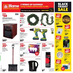 Circulaire Home Hardware 24.11.2022 - 30.11.2022