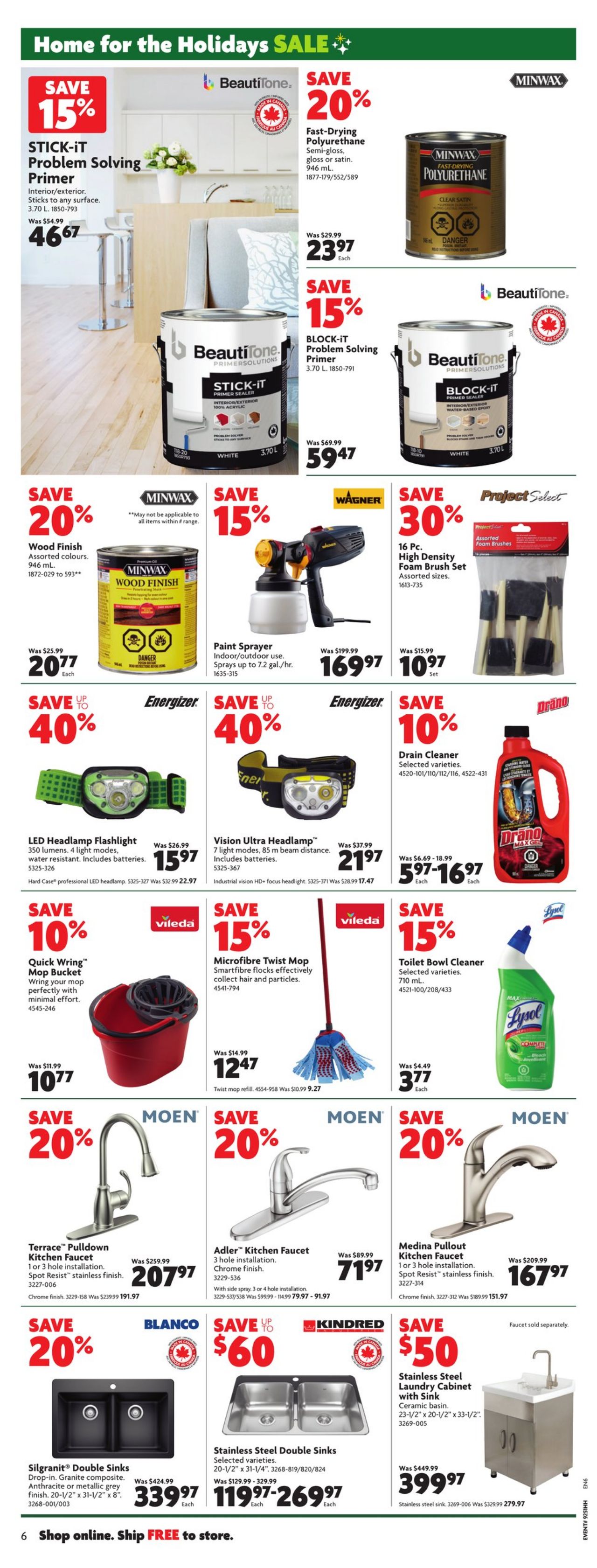 Circulaire Home Hardware 15.12.2022 - 21.12.2022