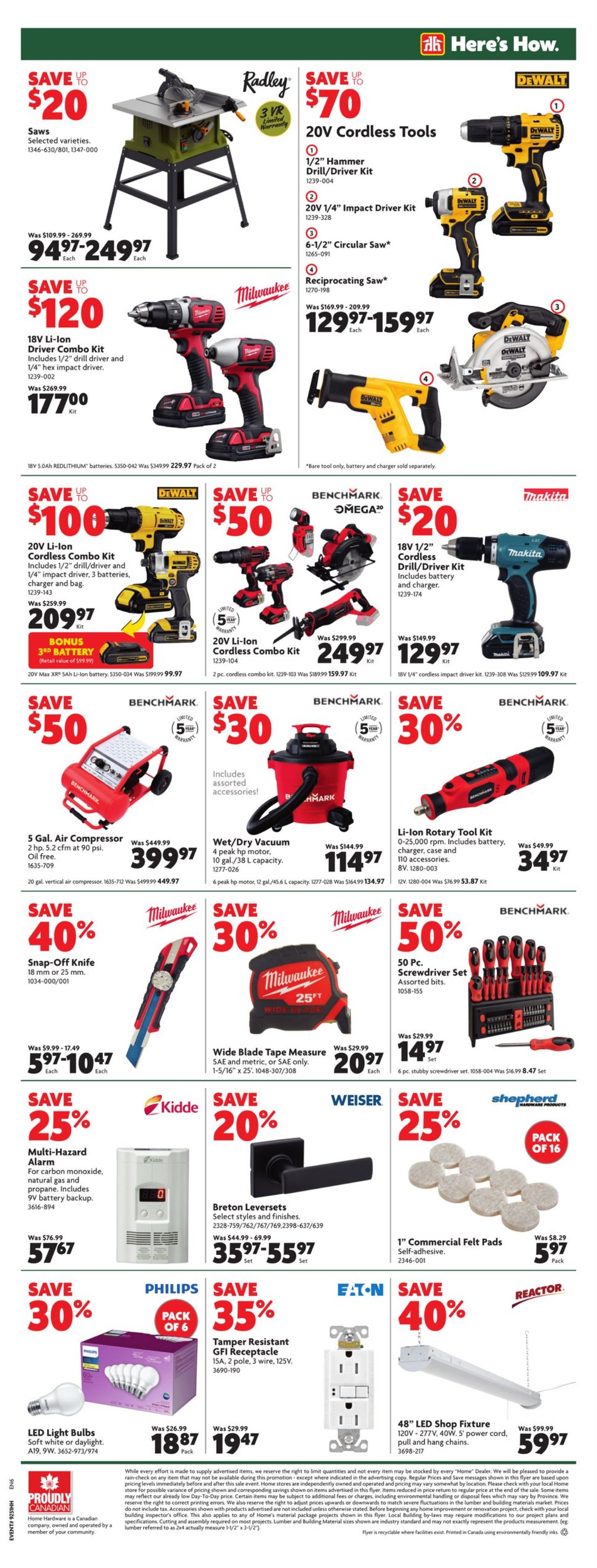 Circulaire Home Hardware 15.12.2022 - 21.12.2022