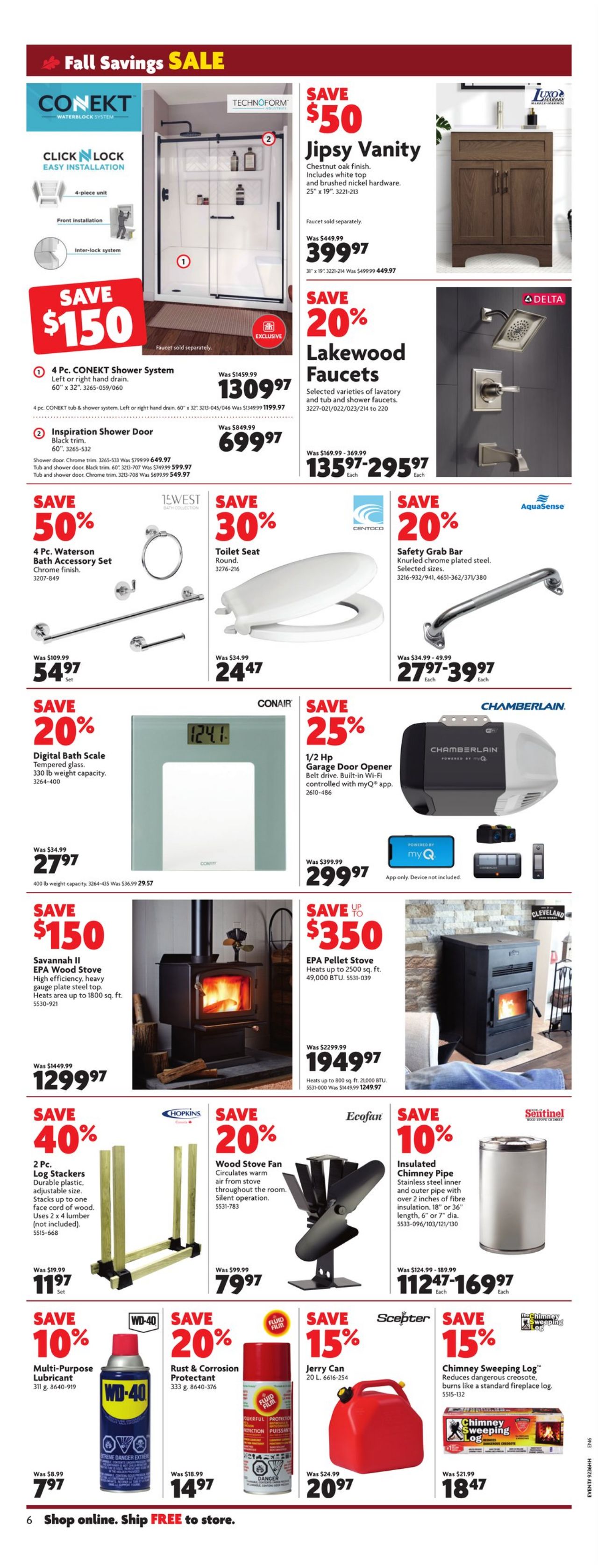 Circulaire Home Hardware 01.09.2022 - 07.09.2022