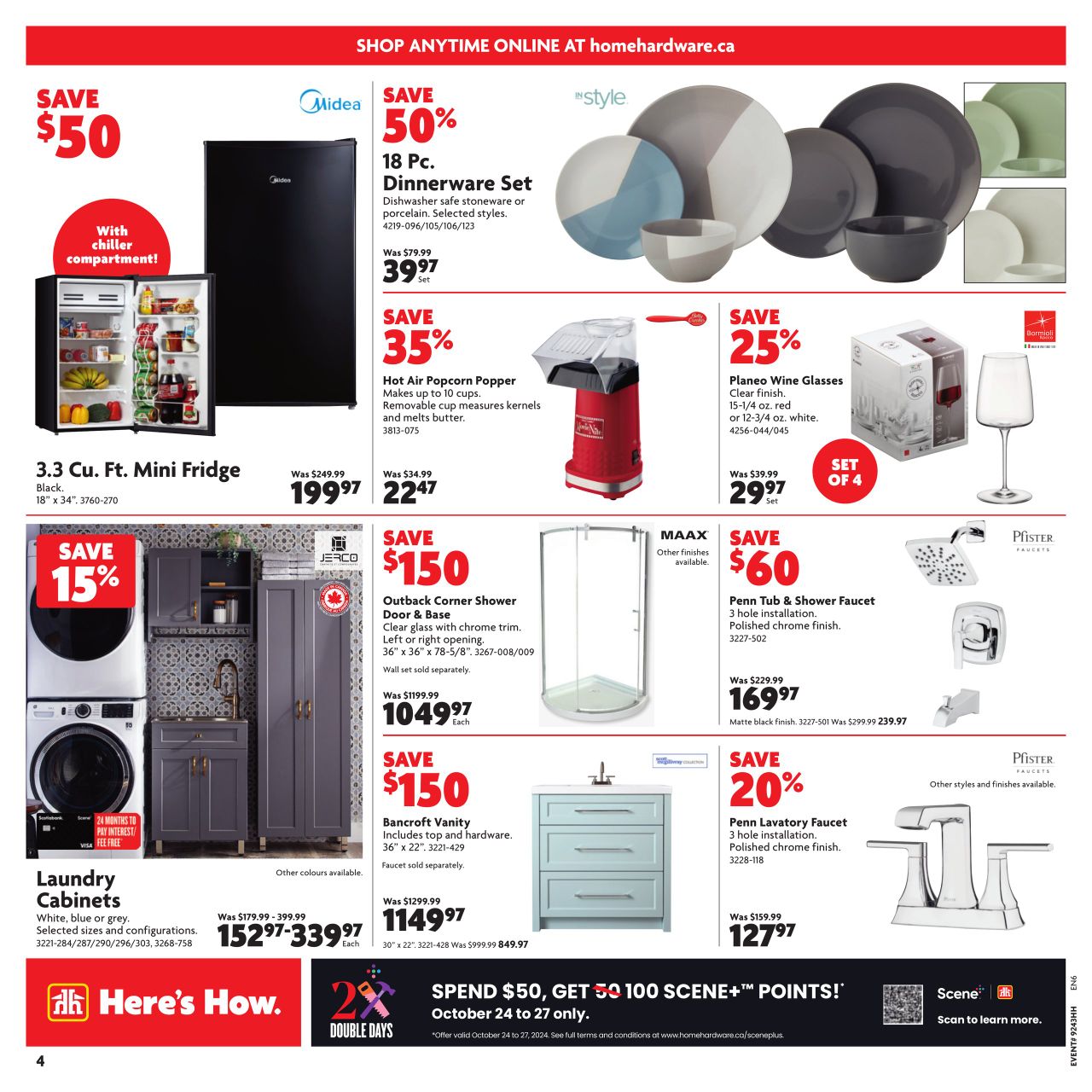 Circulaire Home Hardware 24.10.2024 - 30.10.2024